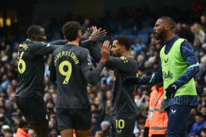 Giocatori dell'Everton