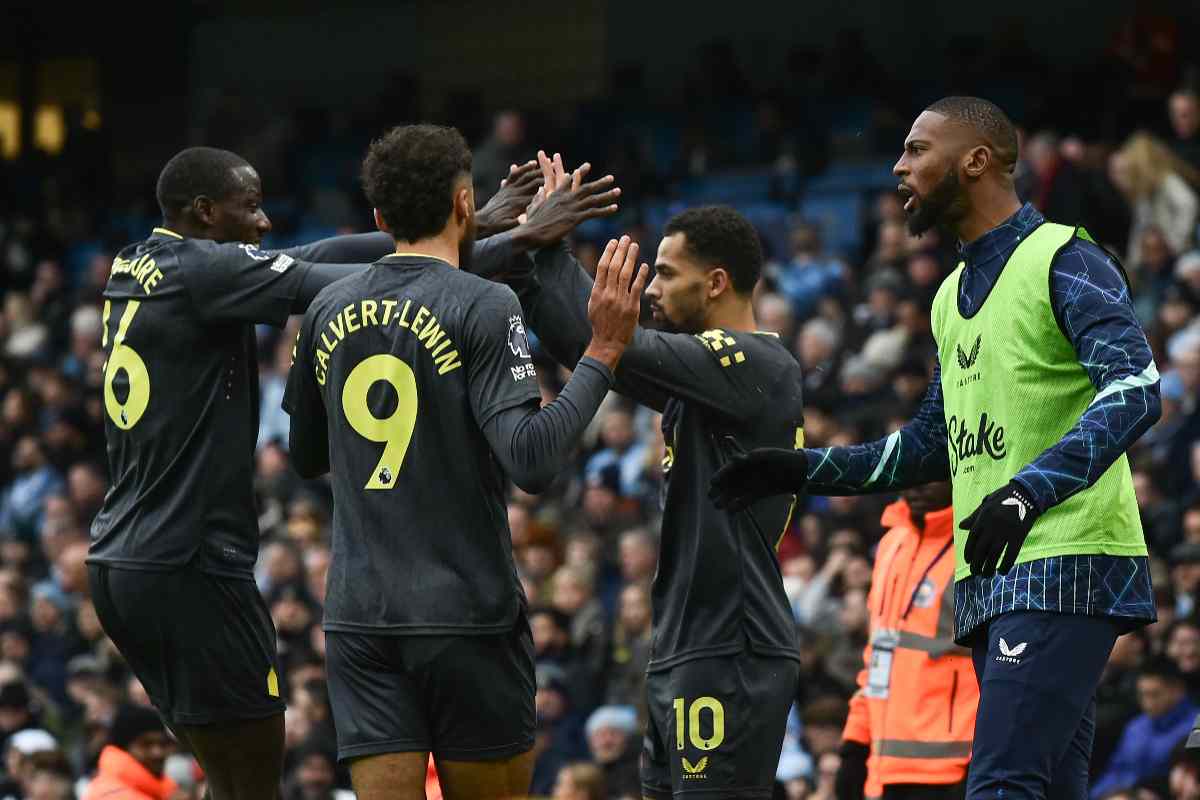 Giocatori dell'Everton