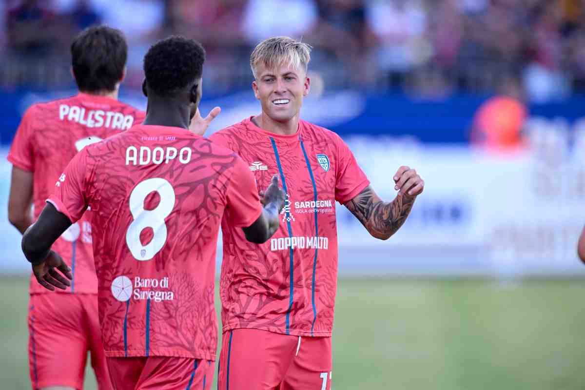 Felici esulta dopo una rete