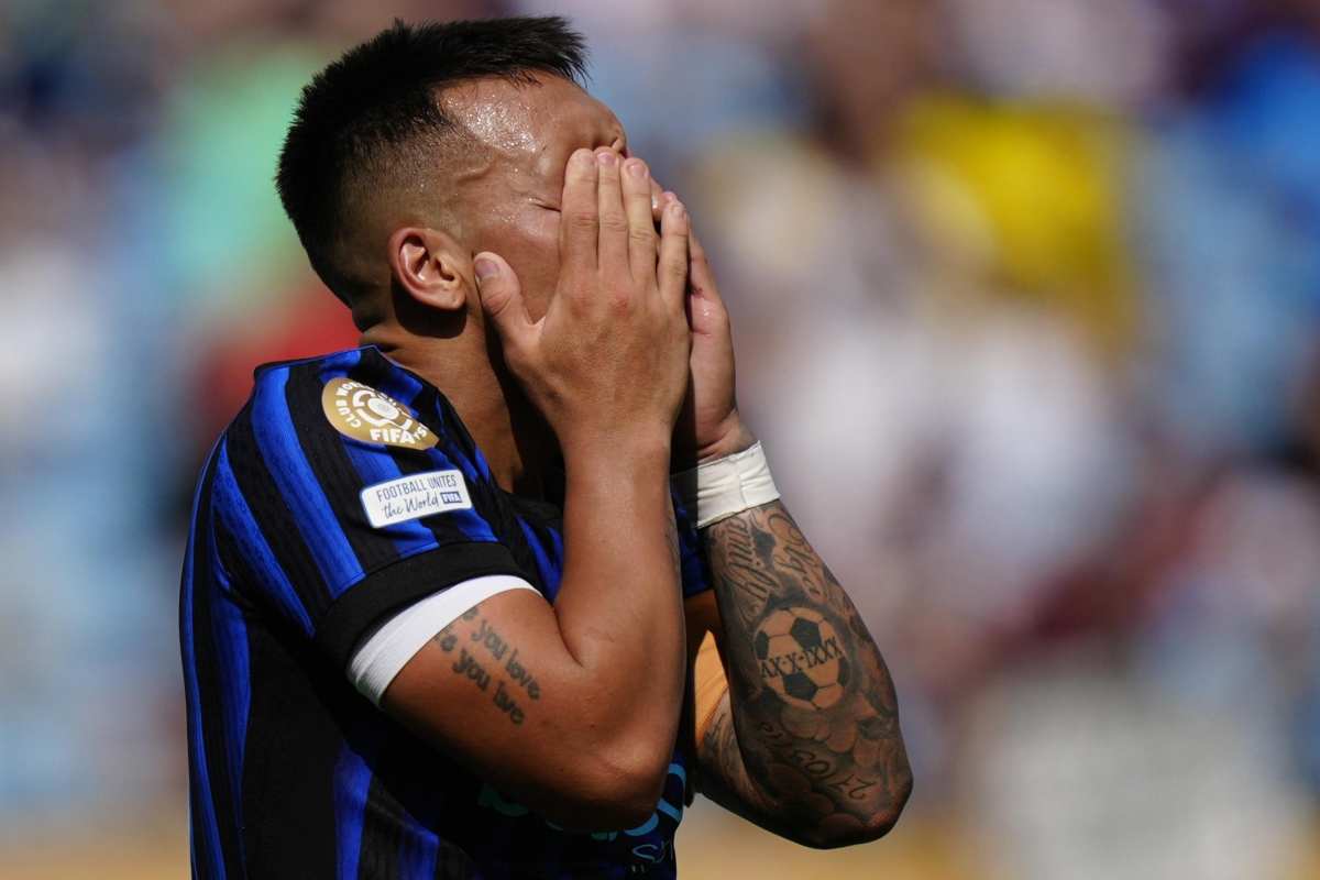 Inter infortunio Lautaro Martinez