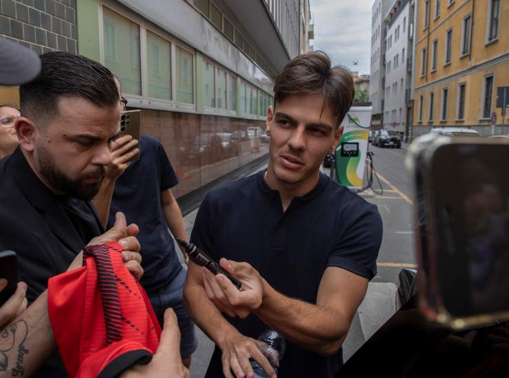 Jashari durante le visite mediche