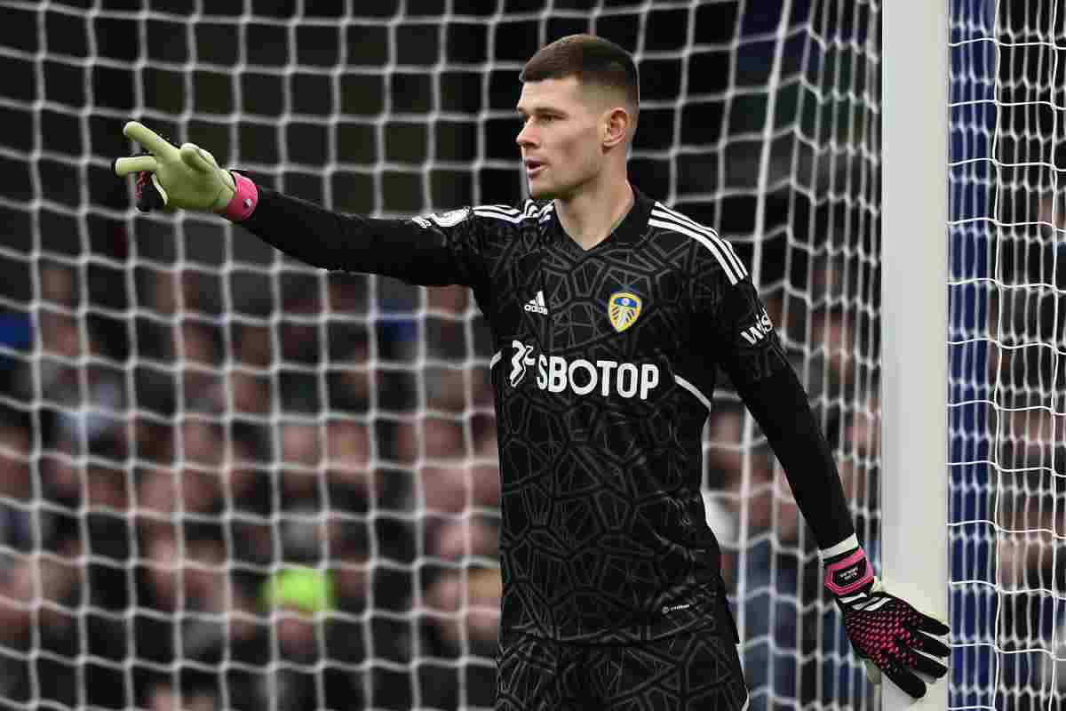 Meslier durante una partita