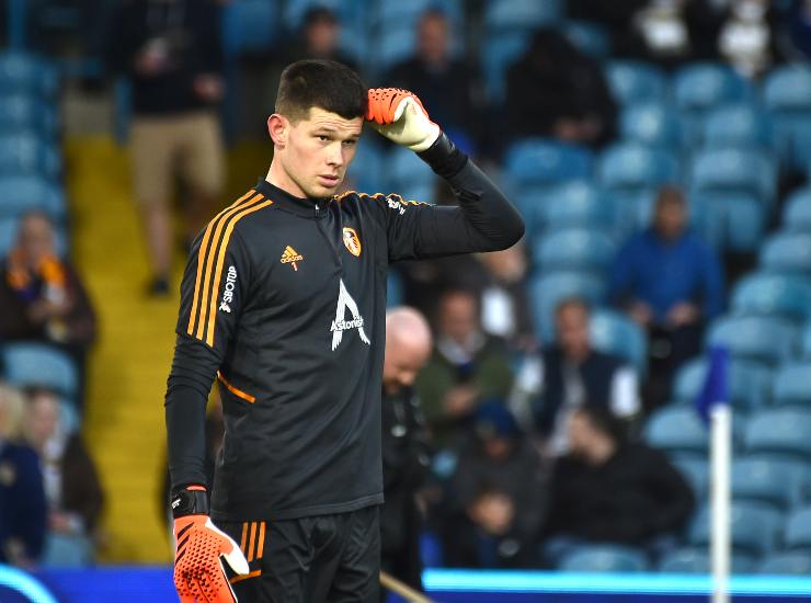 Meslier durante una partita