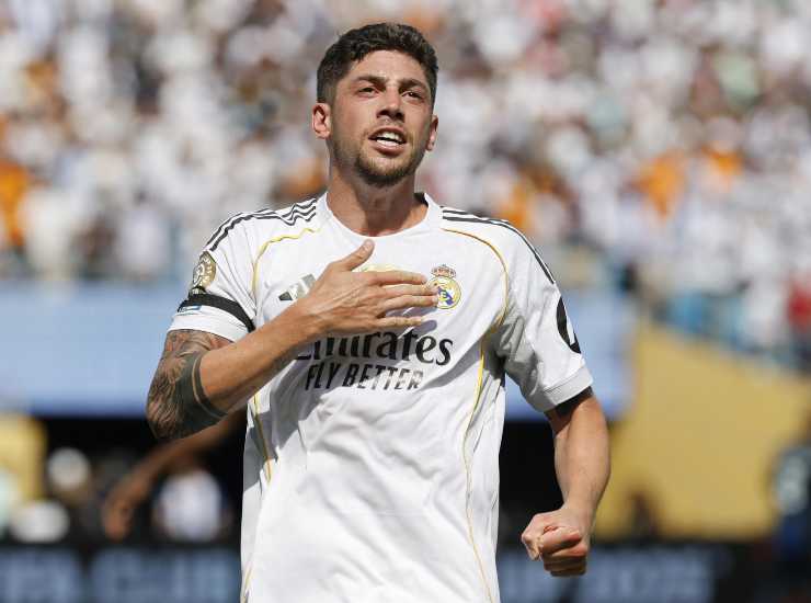 Valverde in primo piano