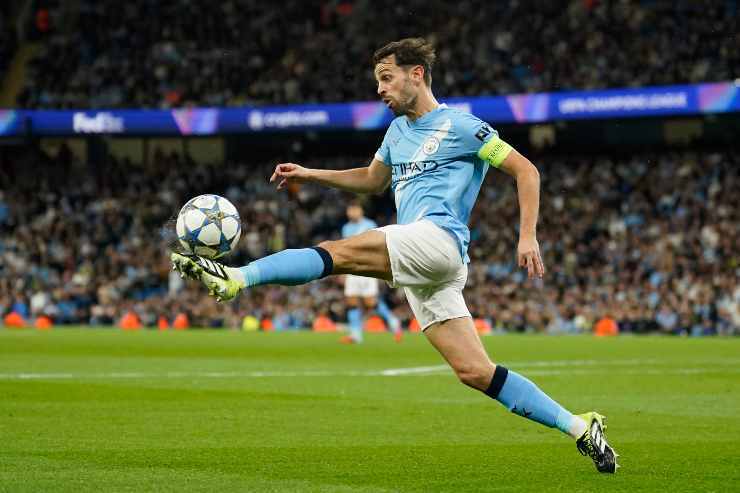 Bernardo Silva in azione