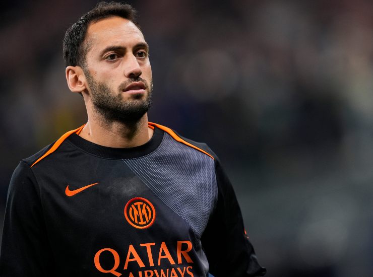 Calhanoglu in primo piano