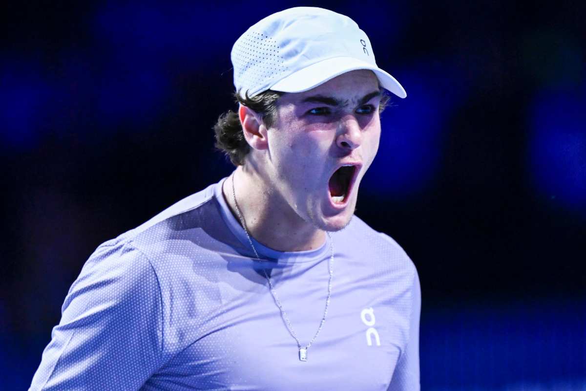 Joao Fonseca esulta dopo una vittoria