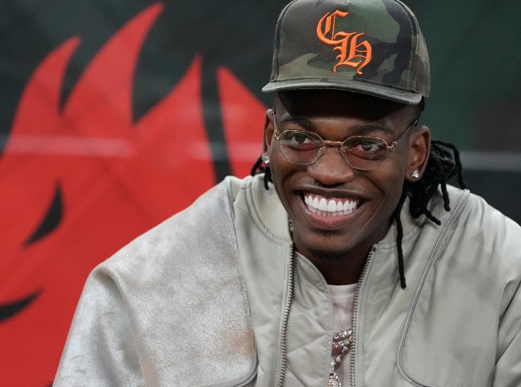 Leao sorridente in primo piano